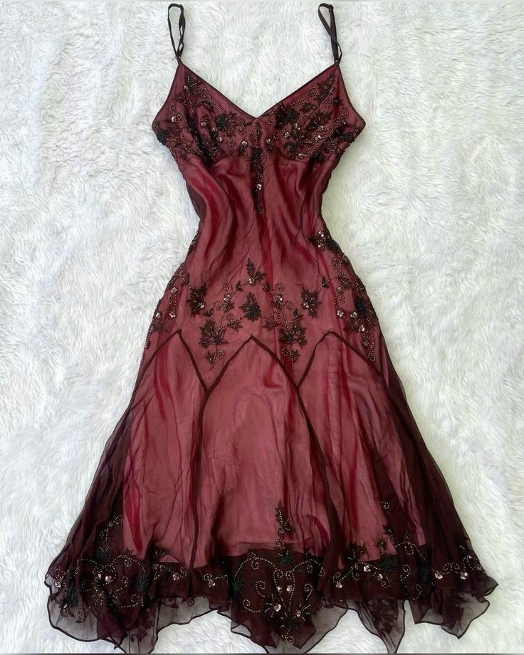 Vintage A line Straps Prom Dress Evening Dresses