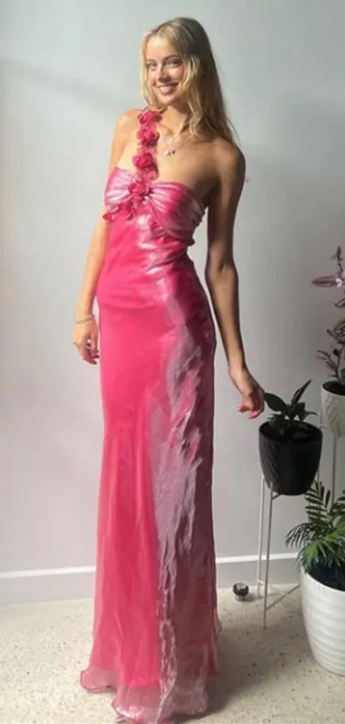 Simple Sleeveless Mermaid Satin Evening Prom Dresses Evening Dress