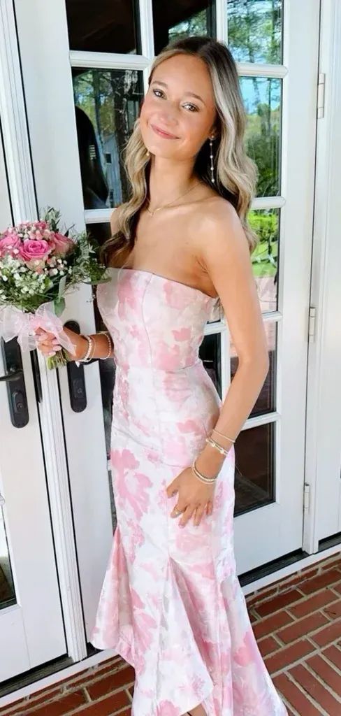 Elegant Sweetheart Sleeveless Mermaid Satin Long Evening Prom Dresses