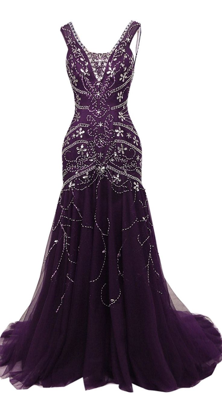 Sexy Mermaid Straps Sleeveless Floor Length Long Beads Evening Dress Prom Dresses