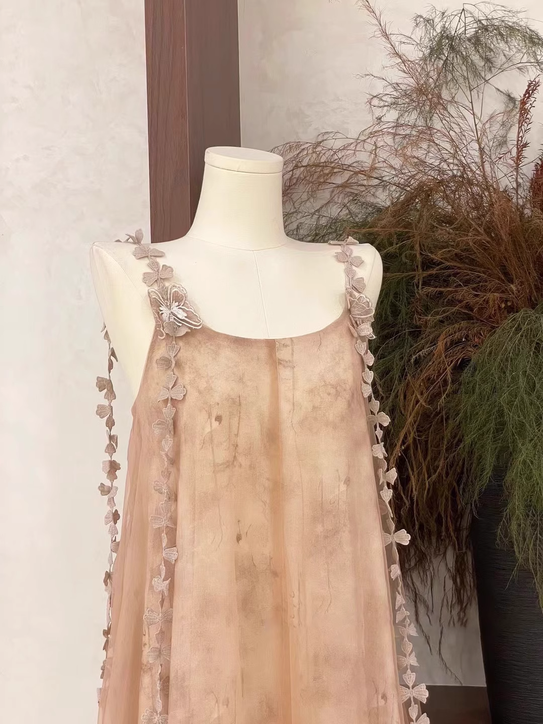 Cute A line Straps Lace Long Tulle Women's Holiday Dresses
