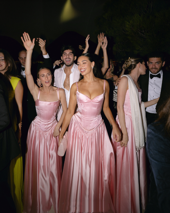Elegant A Line V Neckline Floor-length Satin Long Pink Evening Dress Prom Dresses