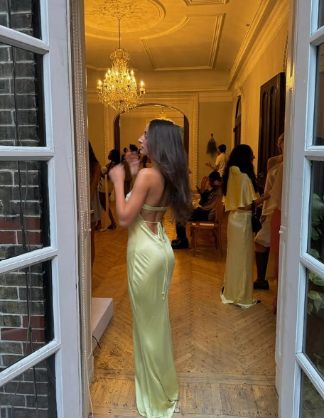 Pretty Mermaid Sweetheart Long Yellow Prom Dress Evening Dress Formal Dress