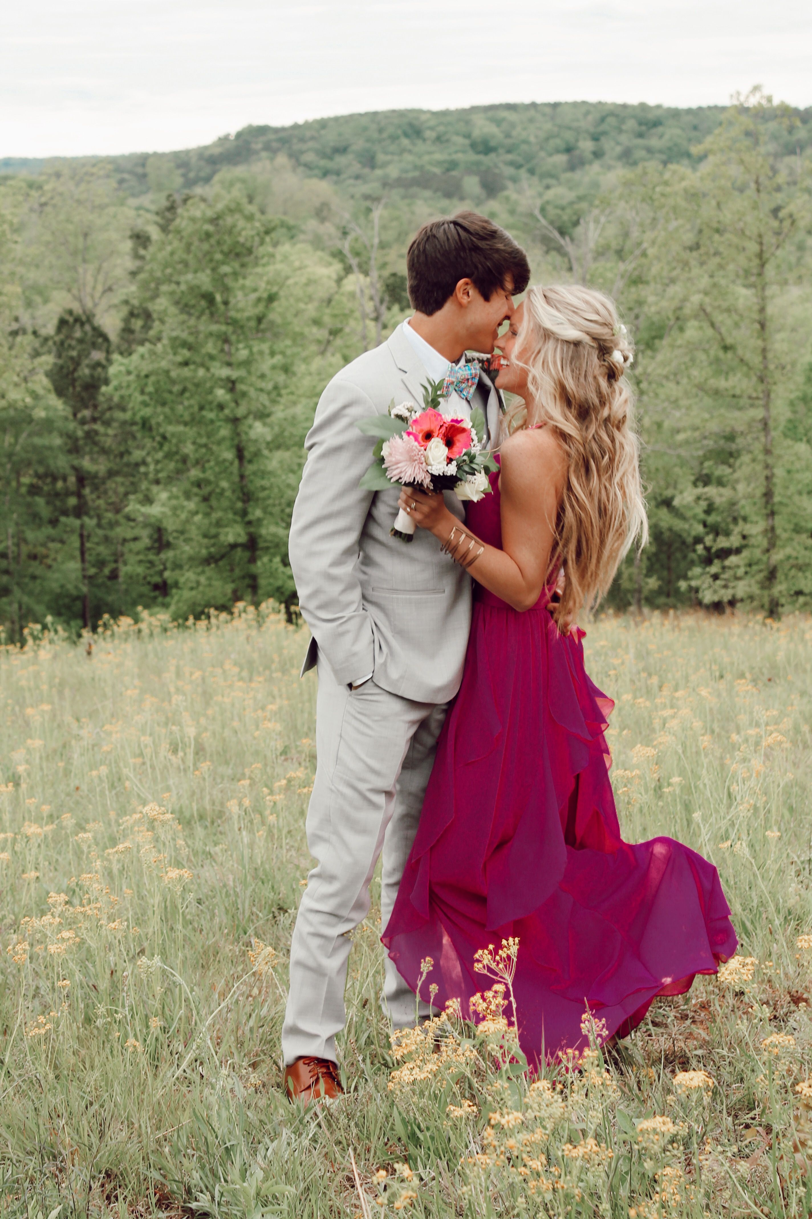 Simple Pure Color Long Prom Dress,Chic Evening Dress