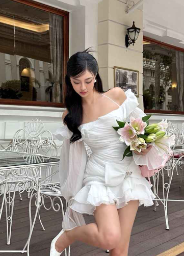 Pretty Off The Shoulder Ruffle Short Prom Dress Lavender Formal Birthday Outfits Homecoming Dress