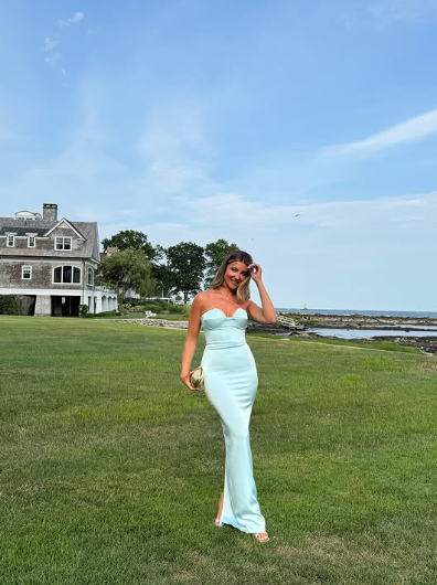 Sexy Halter Sweetheart Sheath Long Party Evening Dress,Formal Prom Dress