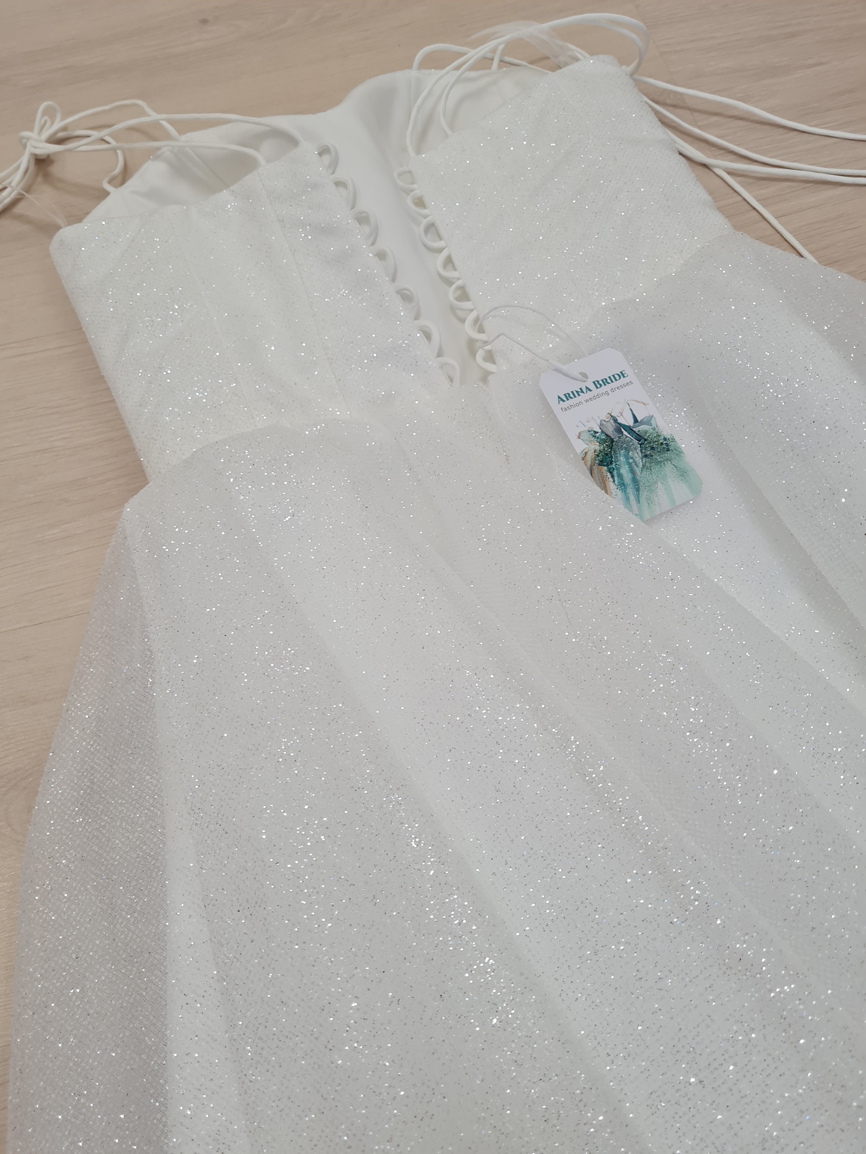 short evening dress with lantern sleeves, graduation dress sparkly homecoming dress