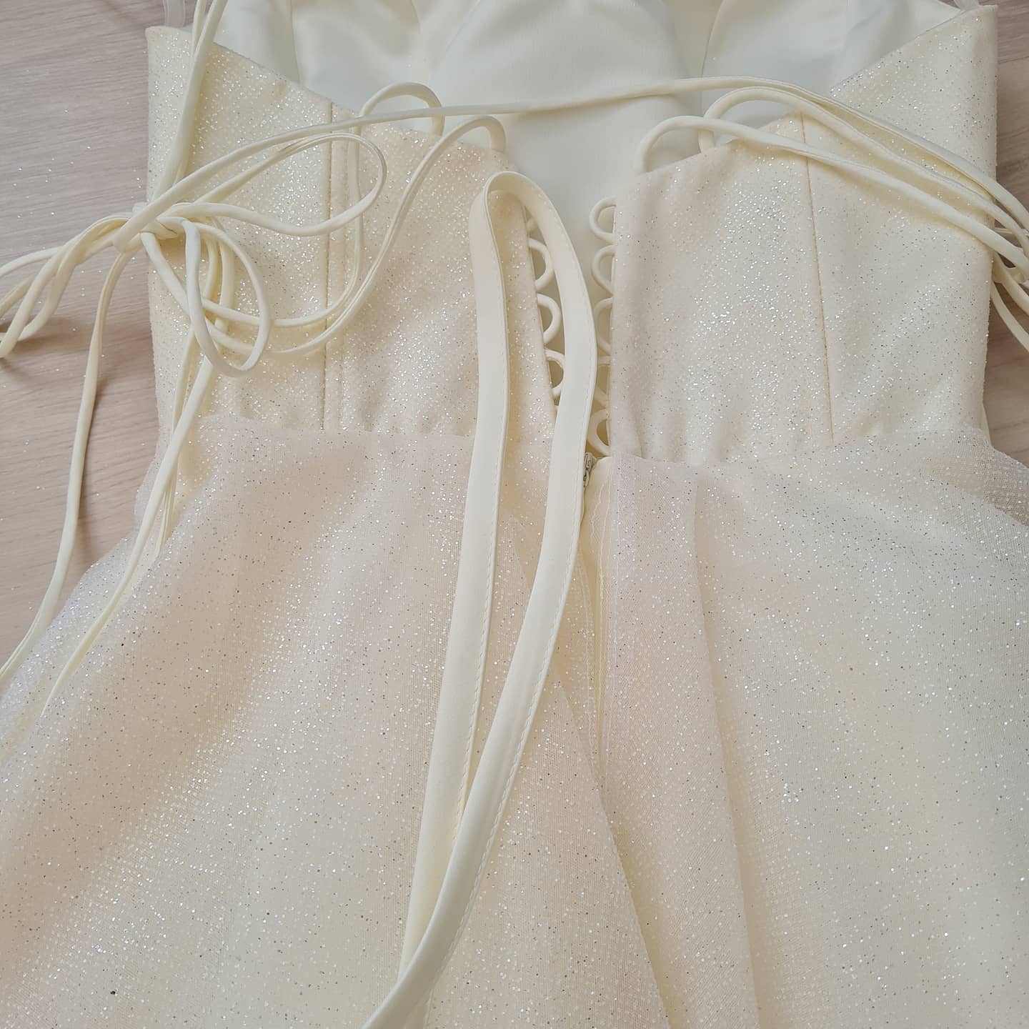 short evening dress with lantern sleeves, graduation dress sparkly homecoming dress