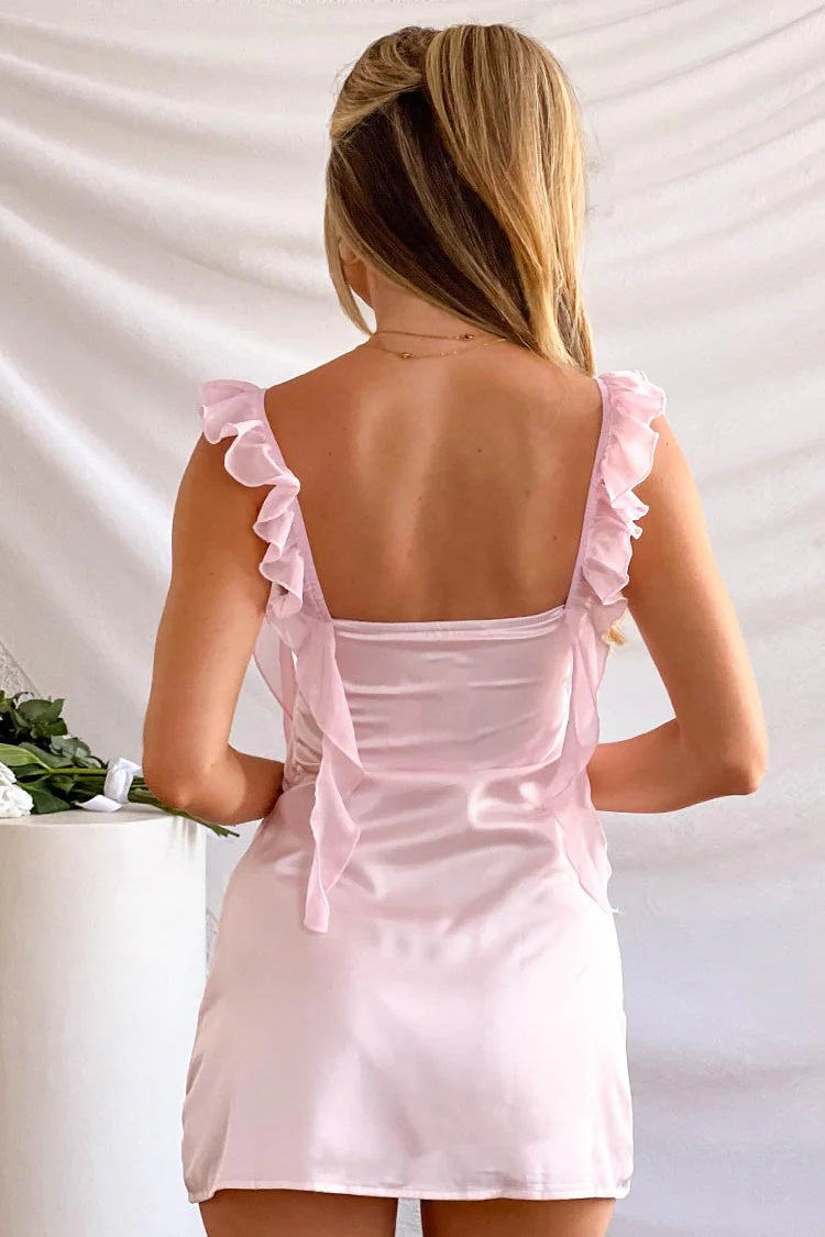 Unique A Line Sweetheart Purple Short Homecoming Dress with Ruffles
