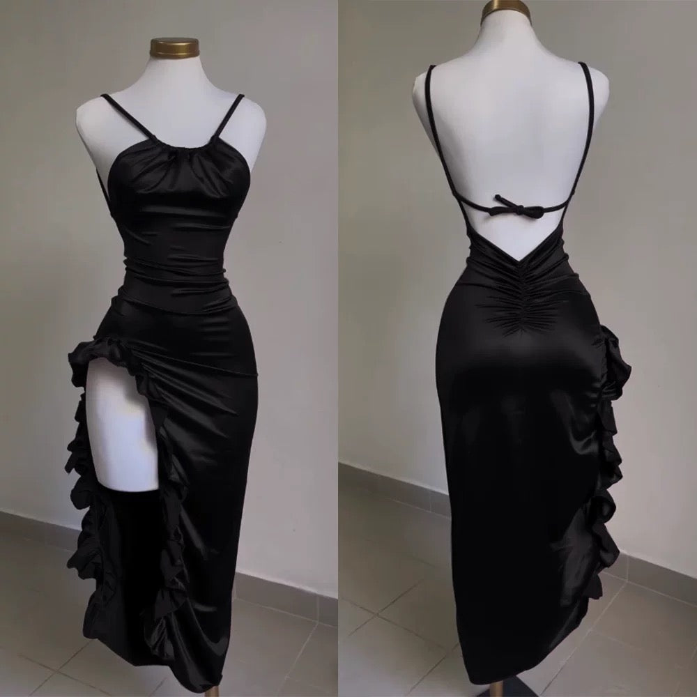 Vintage High Low Halter Burgundy Birthday Outfits Homecoming Dress