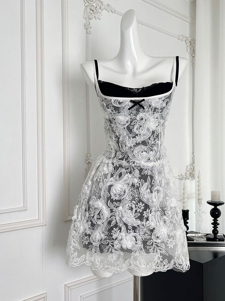 Chic Rose Floral Short Holiday Dress Party Dress