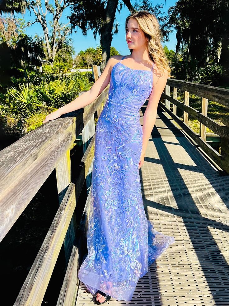 Sparkly Spaghetti Straps Lace Sequins Evening Dress,Purple Mermaid Prom Dress Party Gown