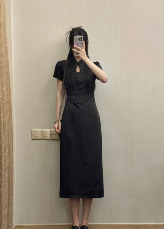 New Pretty French-style Elegant Summer Women's Long Dress