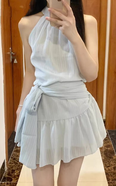 French-style 2026 New Pretty Women's Summer Short Dress