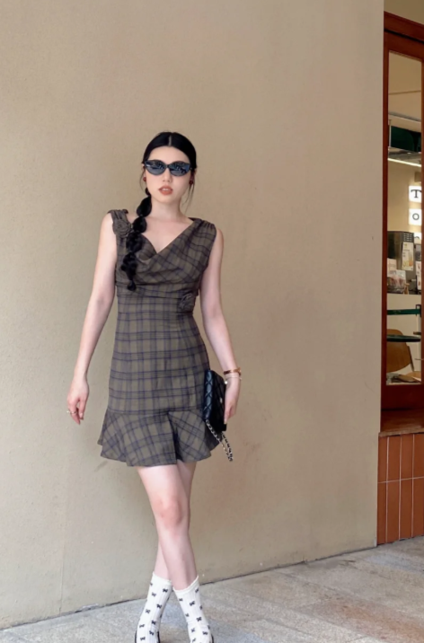 French-style 2026 New Pretty Women's Summer Short Dress