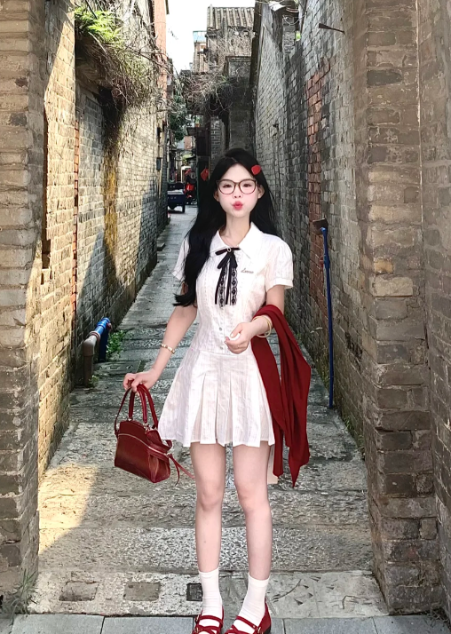 French-style 2026 New Pretty Women's Summer Short Dress