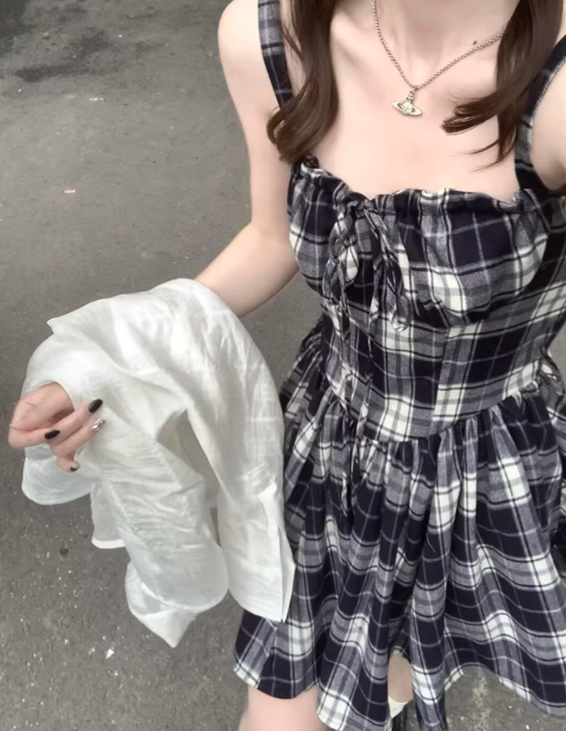 French-style 2026 New Pretty Women's Summer Short Dress