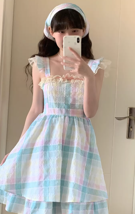 French-style 2026 New Pretty Women's Summer Short Dress
