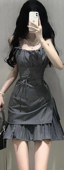 French-style 2026 New Pretty Women's Summer Short Dress