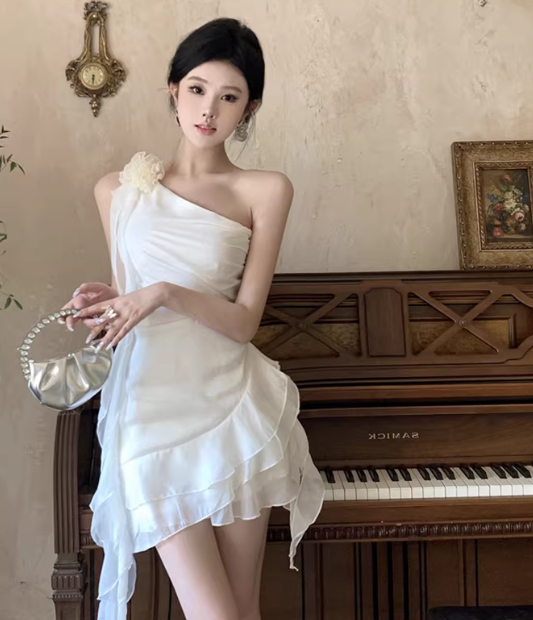 French-style 2026 New Pretty Women's Summer Short Dress