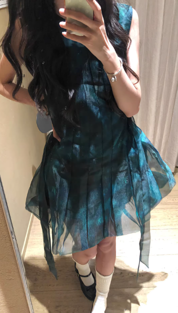 French-style 2026 New Pretty Women's Summer Short Dress