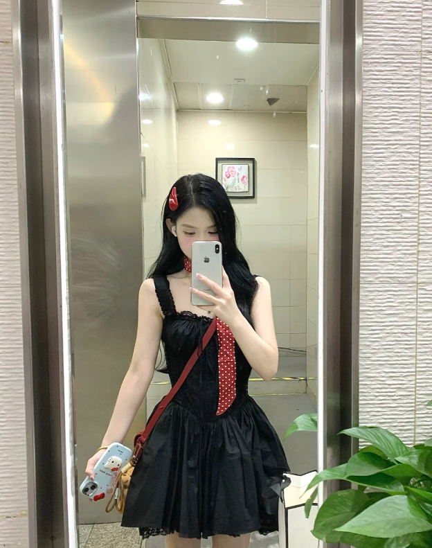 French-style 2026 New Pretty Women's Summer Short Dress