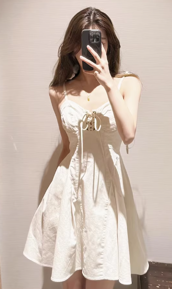 French-style 2026 New Pretty Women's Summer Short Dress