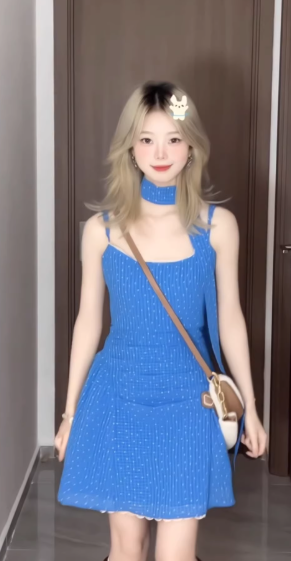 French-style 2026 New Pretty Women's Summer Short Dress