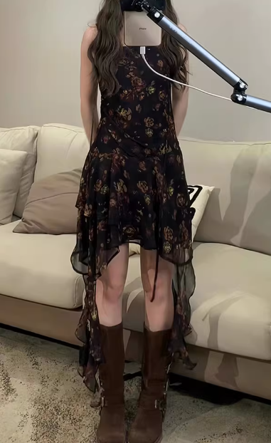French-style 2026 New Pretty Women's Summer Short Dress