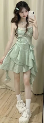 French-style 2026 New Pretty Women's Summer Short Dress