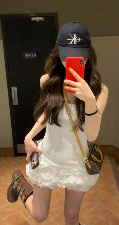 French-style 2026 New Pretty Women's Summer Short Dress