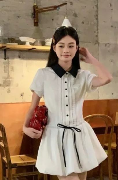 French-style 2026 New Pretty Women's Summer Short Dress
