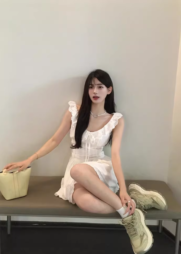 French-style 2026 New Pretty Women's Summer Short Dress