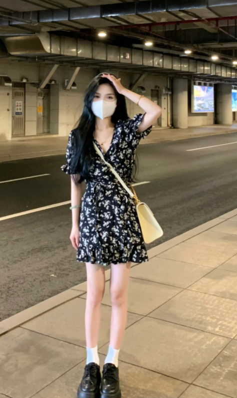 French-style 2026 New Pretty Women's Summer Short Dress