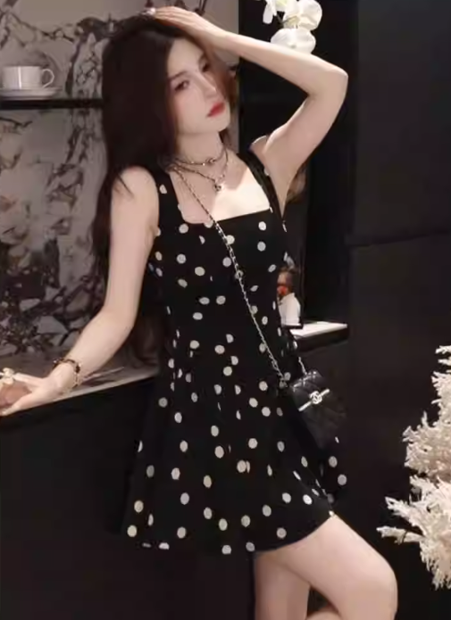 French-style 2026 New Pretty Women's Summer Short Dress