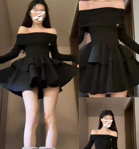French-style 2026 New Pretty Women's Summer Short Dress