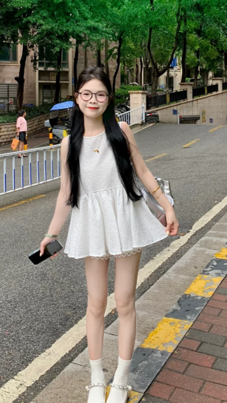 French-style 2026 New Pretty Women's Summer Short Dress