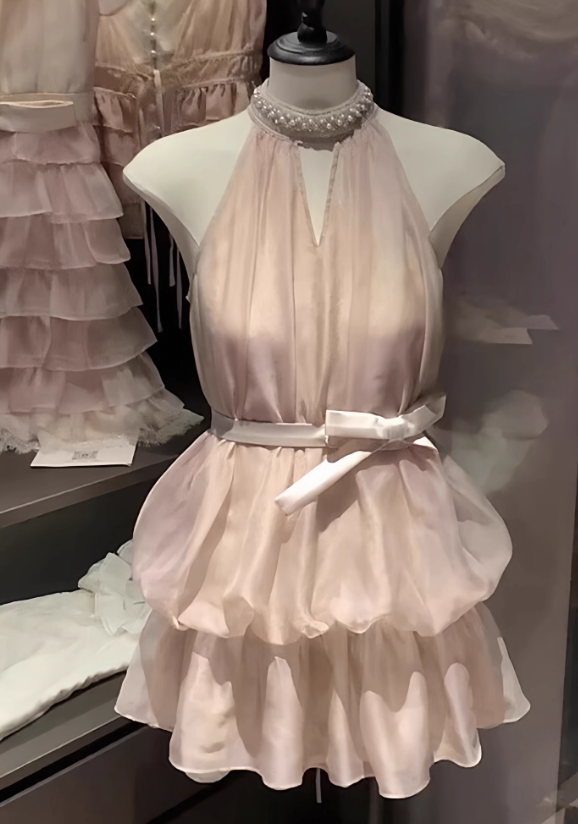 French-style 2026 New Pretty Women's Summer Short Dress