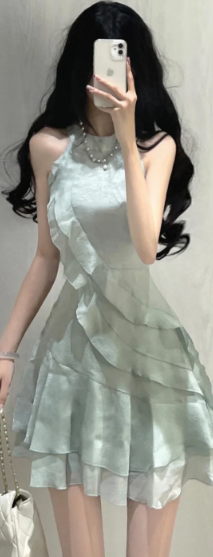 French-style 2026 New Pretty Women's Summer Short Dress