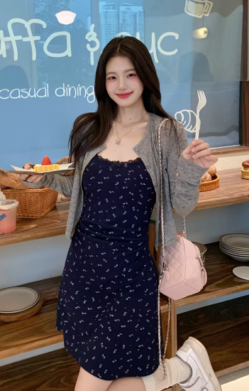 French-style 2026 New Pretty Women's Summer Short Dress