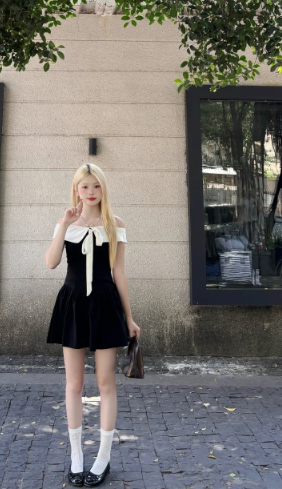 French-style 2026 New Pretty Women's Summer Short Dress