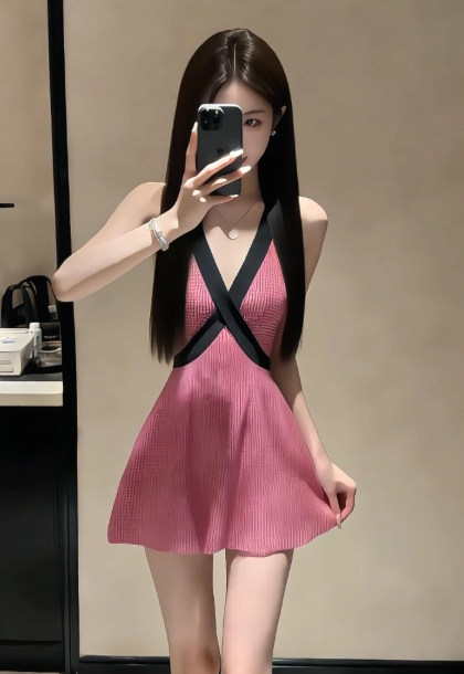 French-style 2026 New Pretty Women's Summer Short Dress
