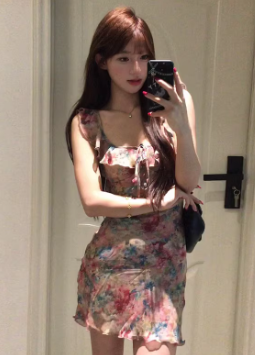 French-style 2026 New Pretty Women's Summer Short Dress
