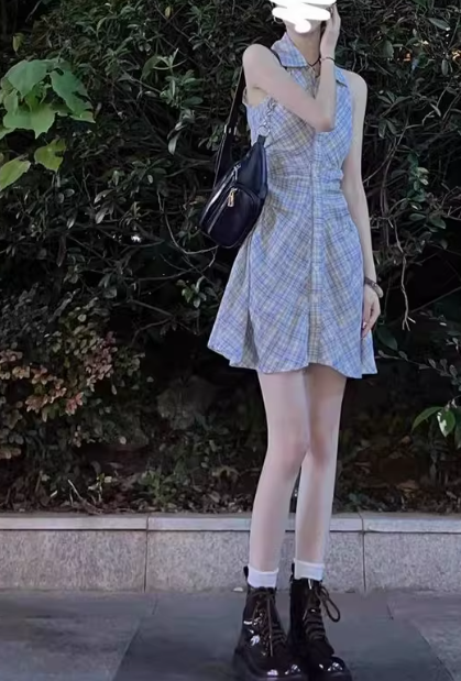 French-style 2026 New Pretty Women's Summer Short Dress