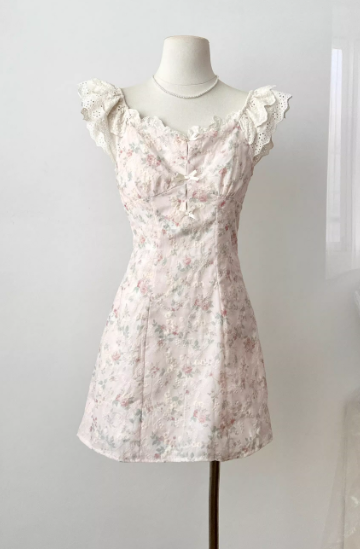 French-style 2026 New Pretty Women's Summer Short Dress
