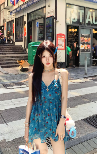 French-style 2026 New Pretty Women's Summer Short Dress