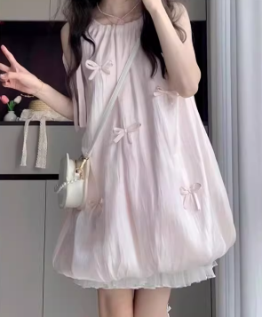 French-style 2026 New Pretty Women's Summer Short Dress