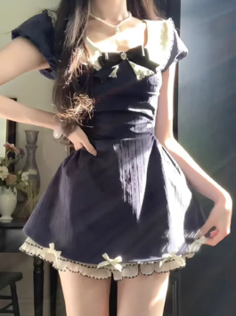 French-style 2026 New Pretty Women's Summer Short Dress