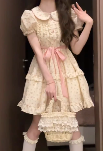 French-style 2026 New Pretty Women's Summer Short Dress