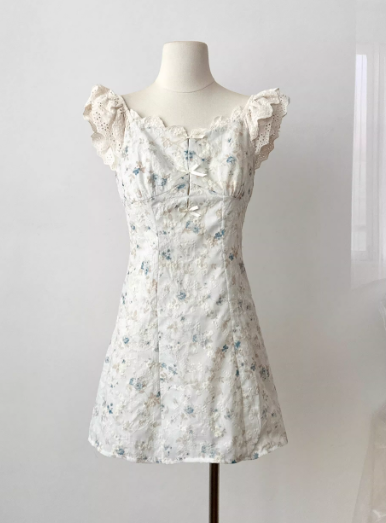 French-style 2026 New Pretty Women's Summer Short Dress